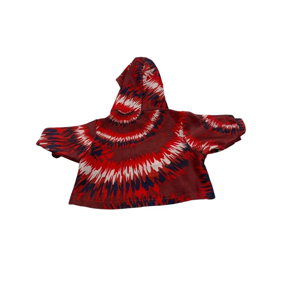 Philadelphia Phillies Teddy Bear Stuffed Animal Plush Tie Dye Shirt‎ Clothes